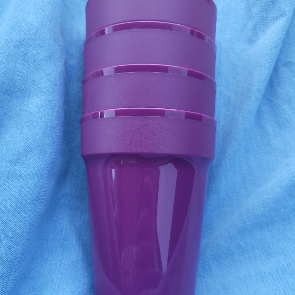 Tupperware Aloha Tumblers Purple 16oz Set of 4